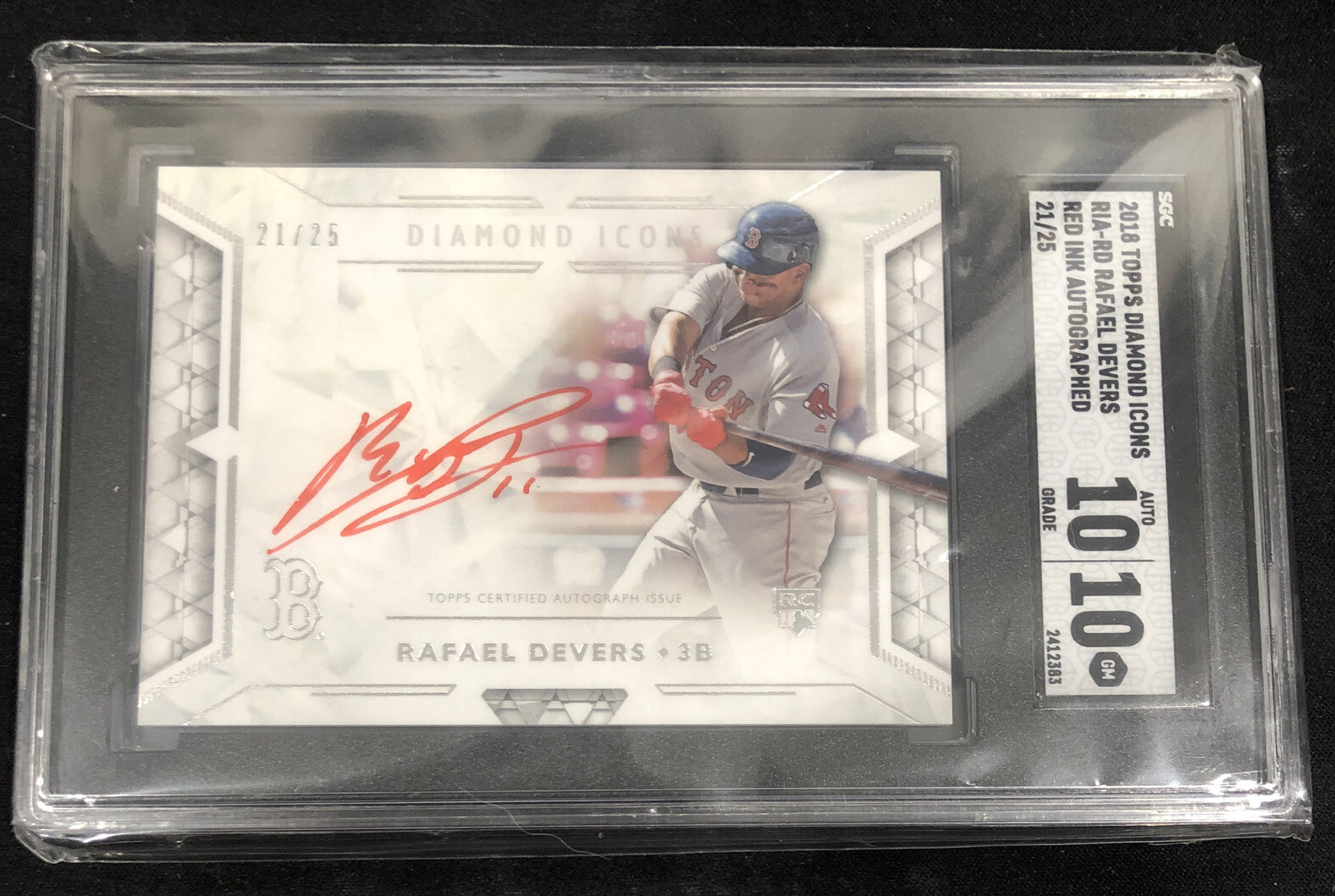 topps dynasty Rafael devers auto 直筆サイン topps dynasty Rafael devers auto 直筆サイン