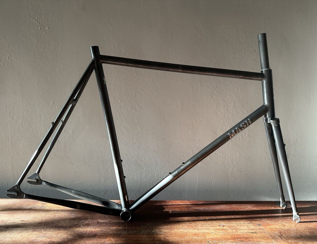 MASH Steel Frameset Matte Phosphate XXL | eBay MASH Steel Frameset Matte Phosphate XXL | eBay