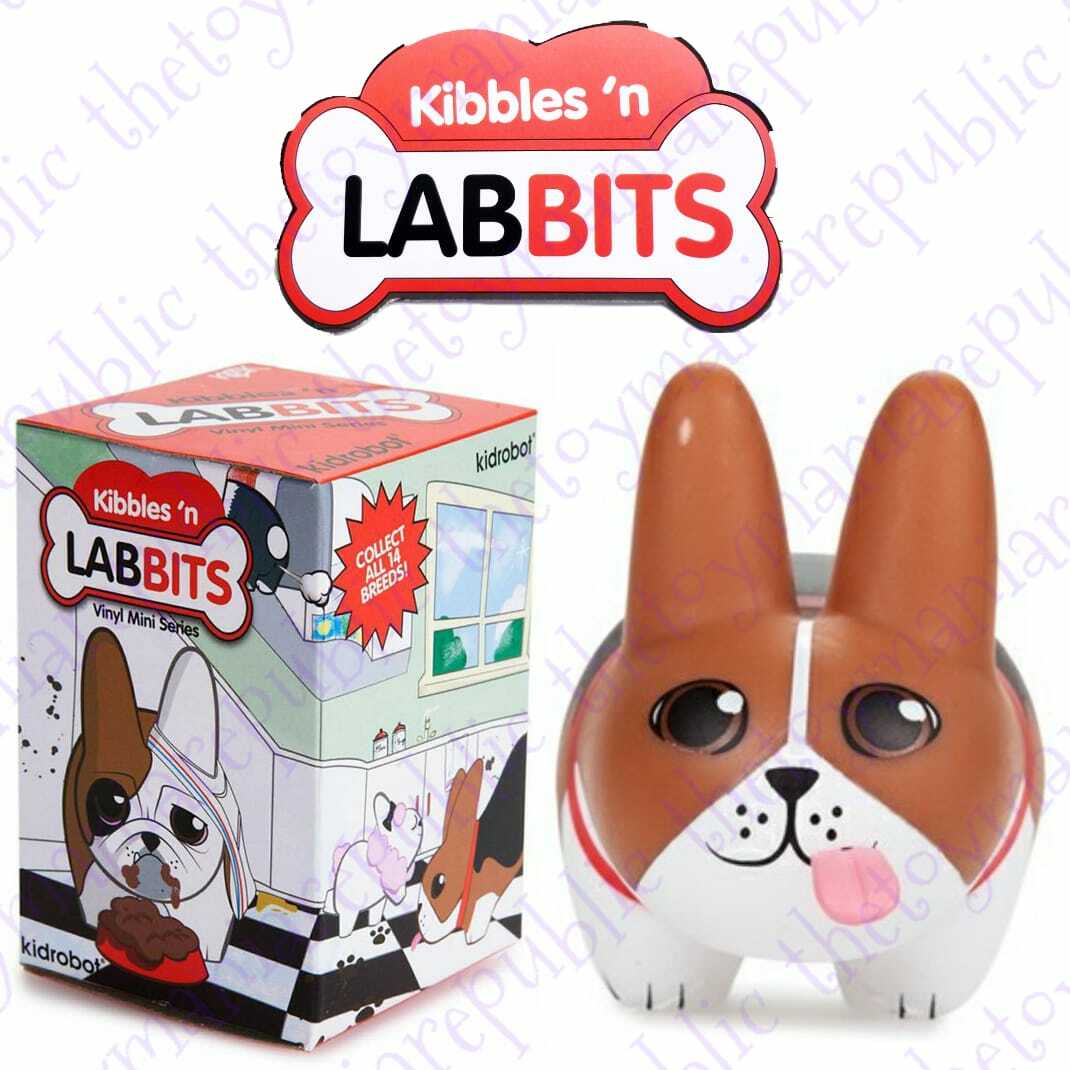 Kidrobot Frank Kozik Kibbles 'n Labbits Dog Vinyl Mini Series