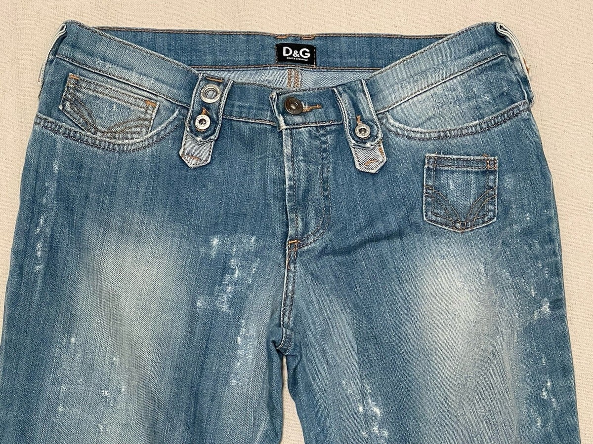 希少 DOLCE & GABBANA Gジャン 38 フロントボタン欠品 y2k 希少 DOLCE