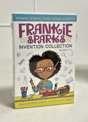 Frankie Sparks  Invention Collection Books 1-4 Brand New