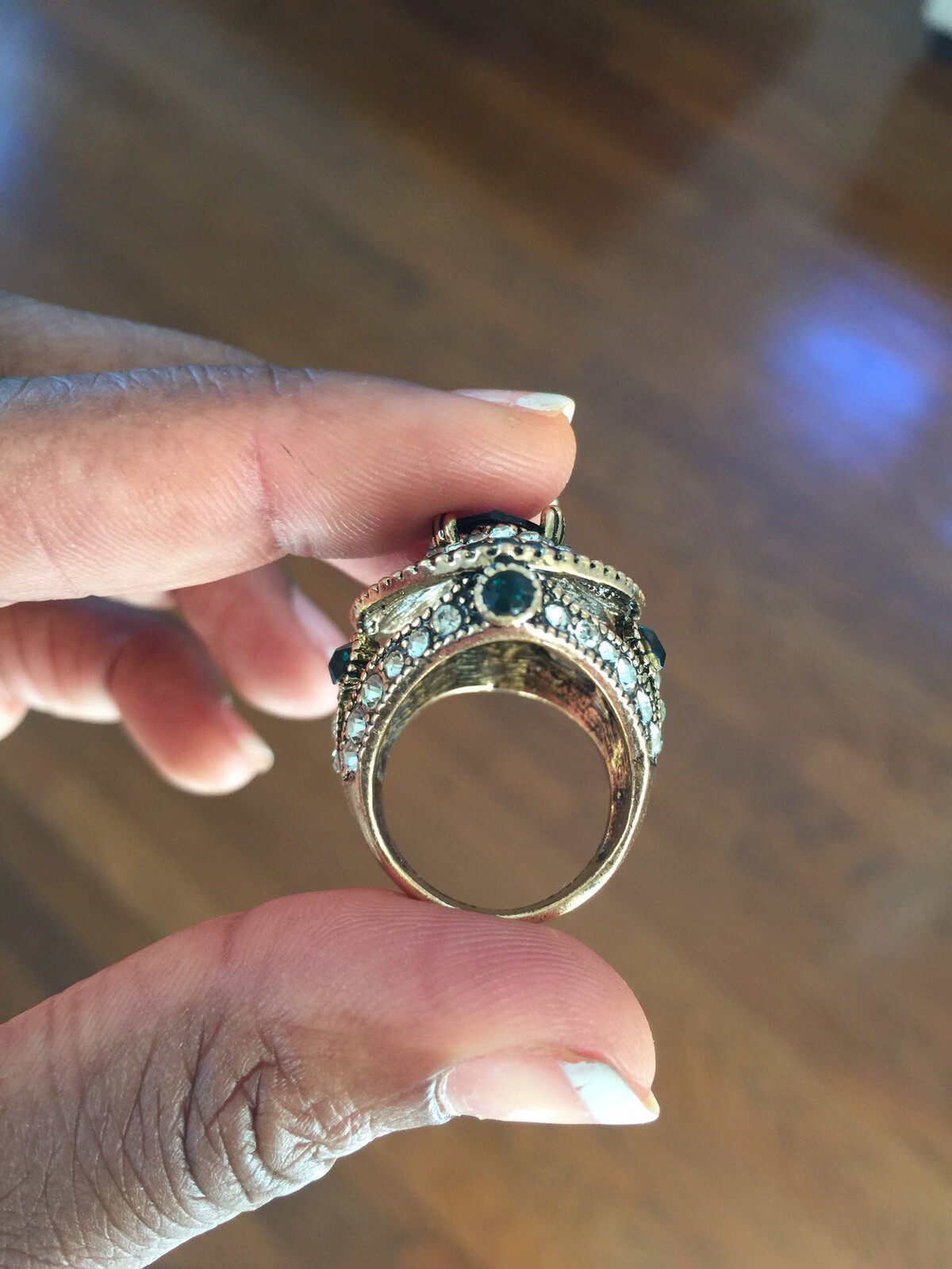 Women's Luxury Large Oversize Big Bold Fashion Statement Ring eBay