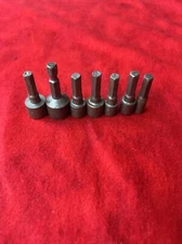 MIXED SET 7 PCS NUTDRIVER BITS (UNBRANDED) (k11)