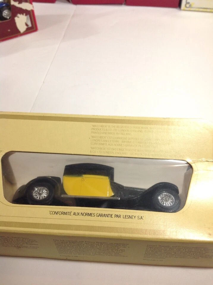 Matchbox Models of Yesterday Y-24 1928 Bugatti T44 1/38 Diecast RARE CC3 - Image 2 of 4