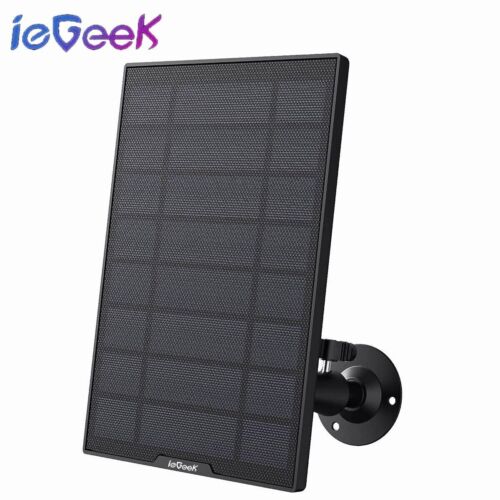 ieGeek Type-C Solar Panel for Security Camera Battery CCTV System Cam 3M Cable - Picture 14 of 14