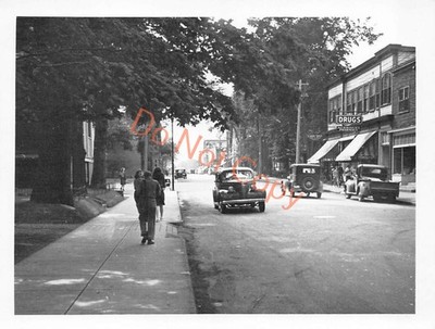 Autos Drogerie Straße Truro Nova Scotia Kanada um 1943 Foto 4,2 x 3,2 (7)