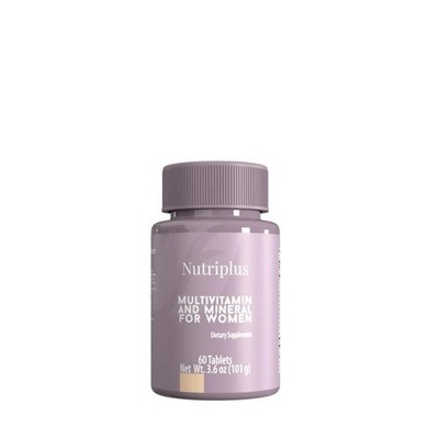 Nutriplus Multivitamin und Mineralstoffe für Frauen - 60 Tabletten Farmasi . 