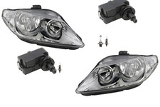 Scheinwerfer passend für Seat Exeo 12/08- + H7 H1 als Links Rechts m. Stellmotor
