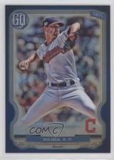 2020 Topps Gypsy Queen Box Topper Chrome Indigo Refractor /150 Shane Bieber 0i1b