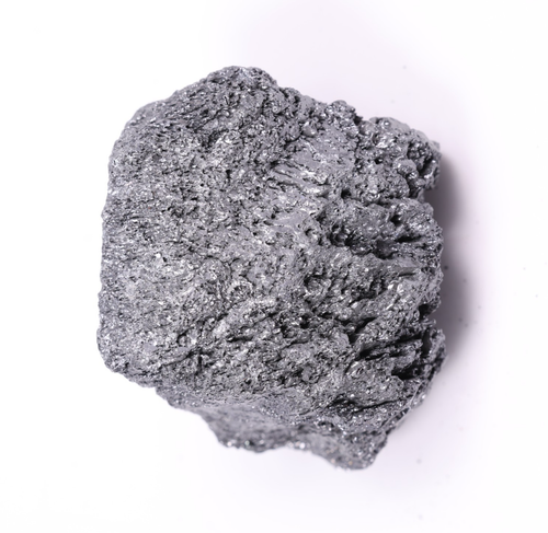 238,38 kt schwarzer ungeschliffener Moissanit-Rohdiamant Roherde für Schmuck abgebaut.