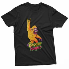 Booger Sugar Nose Beers Sasquatch Yeti Nose Nachos Funny T-Shirt