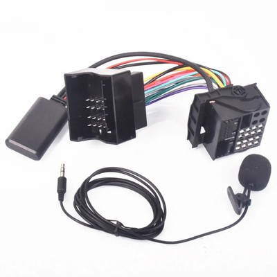 For Ford Focus C-Max Galaxy Car Bluetooth AUX-in Music Adapter MP3 w/Microphone