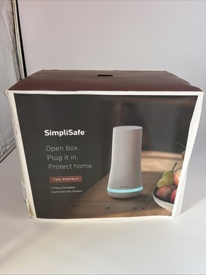SimpliSafe  Protect Home Security  System  White 11-piece Complete (open box)