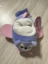 Squishville by Squishmallow Vehicle ONLY NWT Pink/Purple Airplane w/Skirt 2021
