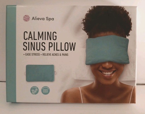 Alieva Spa Relaxing Eye Mask  Weighted Sleep Mask Blackout Stress Relief