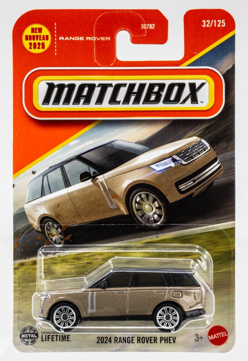 ミニカー ROVER 3LITRE 2025 Matchbox #32 2024 Range Rover PHEV SUNSET GOLD | FSC | eBay