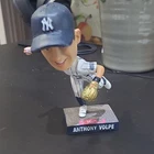 New York Yankees Anthony Volpe Bobblehead Hard Plastic MLB Baseball Figure