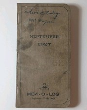 1927 Old Vintage Antique Hartford Connecticut Hart & Hegeman Mfg Co. Ledger Book