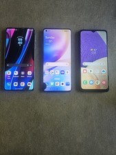 Lot of 3 Unlocked Samsung Galaxy A32, Motorola edge plus & Oneplus 8 pro ASIS!!