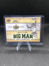 Bill Russell Big Man On Campus Greats of the Game Upper Deck 2009-10 Card #118