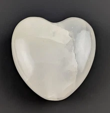 Hand-carved Stone Smoking Pipe - Pearly White with a Satin Luster (P71)