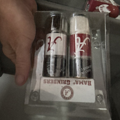 Bama Grinders Alabama Crimson Tide 2pc Salt & Pepper Set Manual Adjustable