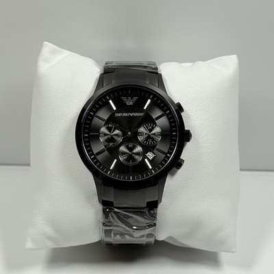 EMPORIO ARMANI Classic 43 mm Black Case Black - (AR2453) for sale