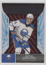 2021-22 SPx Radiance F/X Red /150 Mattias Samuelsson #RFX-68 u0h