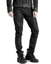 Punk Rave Black Parade Mens Military Pants