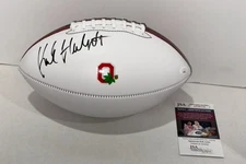 KIRK HERBSTREIT SIGNED FOOTBALL OHIO STATE BUCKEYES ST. JSA COA