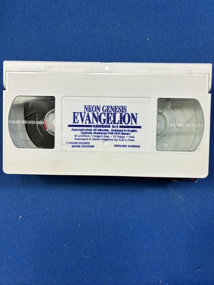 Neon Genesis Evangelion VHS Genesis 0:1 English Language Version Anime - Image 4 of 4