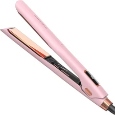 Wavytalk Professional Flat Iron Hair Straightener and Curler 2 in 1,... 