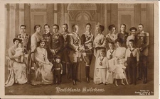 RPPC ROYALTY Kaiser Wilhelm II, Germany, WWI, Imperial Family, Uniform 1915
