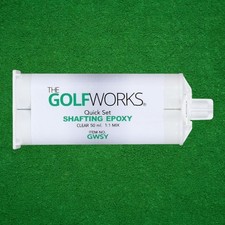 GolfWorks Quick Set Golf Club Shafting Epoxy - 50 ml. Cartridges - NEW