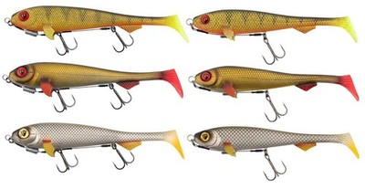 Fox Rage Super Slick Shad - montierter Gummifisch, Kunstköder, Hechtköder, Köder