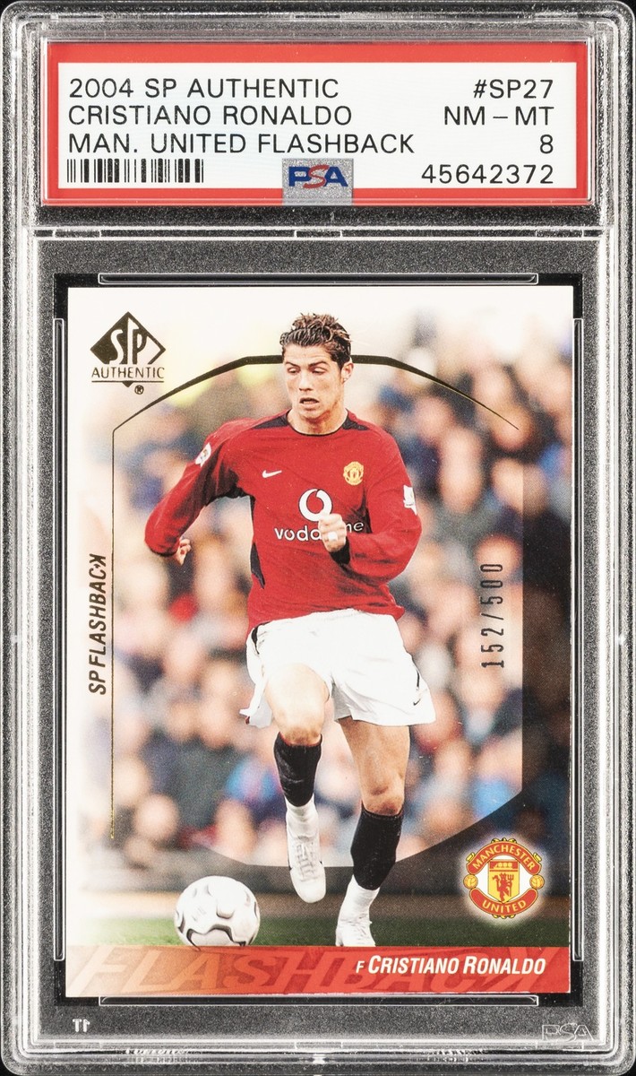 2004 SP AUTHENTIC MANCHESTER UNITED FLASHBACK CRISTIANO RONALDO