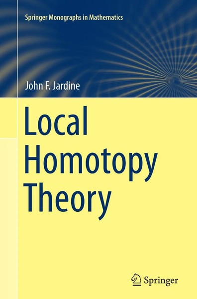 Local Homotopy Theory John F. Jardine Taschenbuch Ix Englisch 2016 Springer-image