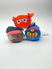 Disney Tsum Tsum mini plush Big Hero 6 set of 3 Baymax, Fred, Wasabii