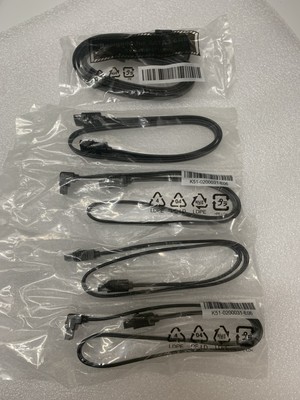 ASUS SATA Cable III OEM Includes (1)angel-to-straight + (1) straight-to-straight
