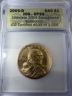 2005 D $1 Sacagawea Ultimate 2005 Collection ICG SP69 Certified #539 of 2,005 — photo 1
