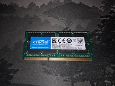 Crucial 16GB (1 x 16GB) PC3-12800 DDR3L-1600 SODIMM CT204864BF160B.M16FA RAM
