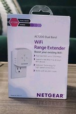 NETGEAR AC1200 WiFi Range Extender - White EX6110 NEW