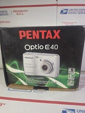 PENTAX Pentax Optio E40 8.1MP Digital Camera - Silver
