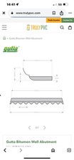 Wall Flashing For Corrugated Bitumen Sheet 920mm Fits Onduline, Coroline, Gutta