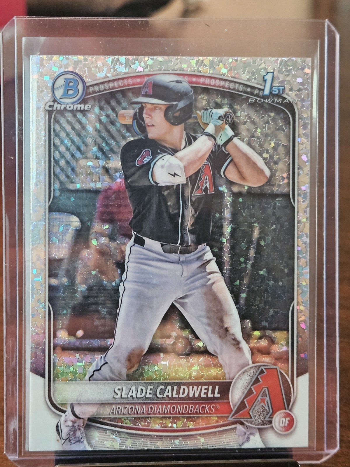 2025 Bowman - Chrome Prospects Slade Caldwell #BCP-21 Mini-Diamond Refractor
