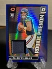 2024 Panini Donruss Optic Rookie Phenom Patch Caleb Williams (RC MEM) Blue Hyper
