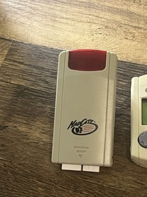 Mad Catz Tremor Pak White Rumble Pack AND White VMU Sega Dreamcast UNTESTED