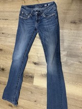 Miss Me Women's Denim Jeans Size 25 Boot Cut. JW 6094B