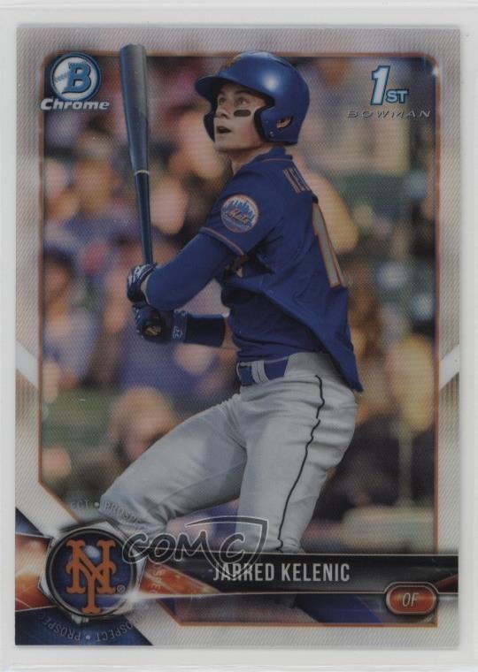 2018 Bowman Draft Chrome Refractor Jarred Kelenic #BDC-6 n1u