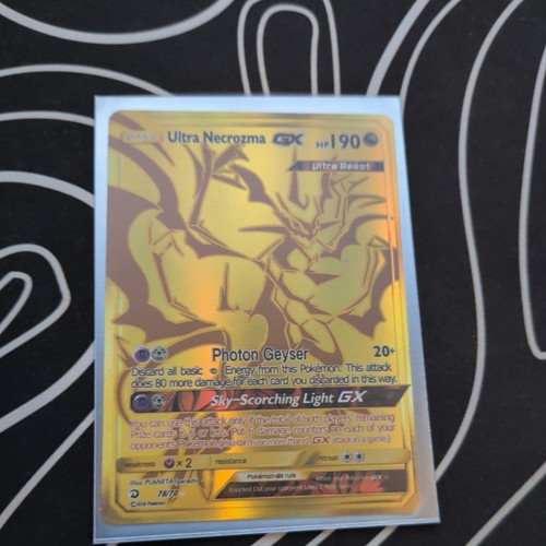 Ultra Necrozma GX (Secret) 78/70 Dragon Majesty Holo Pokemon Card